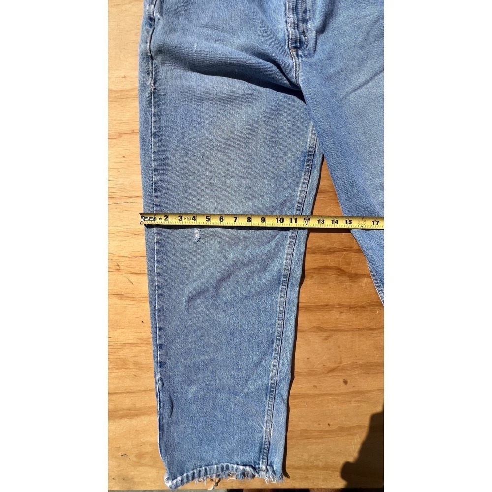 Polo Jeans Co Ralph Lauren Vintage Relaxed Wide Leg Jeans 34x30 Big 20" - Picture 5 of 13